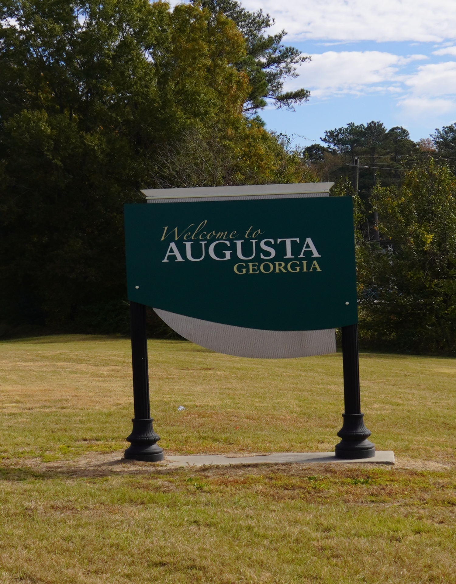 augusta sign front pic